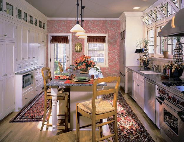 25 Beautiful Kitchen Decor Ideas Bringing Modern Wallpaper Patterns And