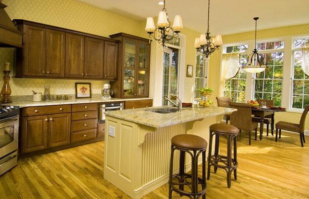 beautiful wallpapers and kitchen accent wall design ideas