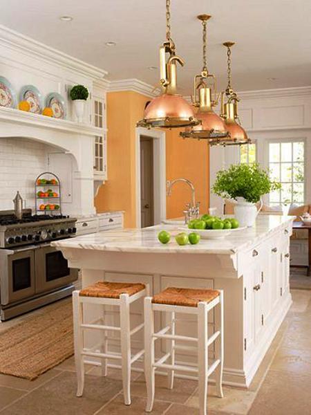 Orange Kitchen Colors, 20 Modern Kitchen Design and Decorating Ideas
