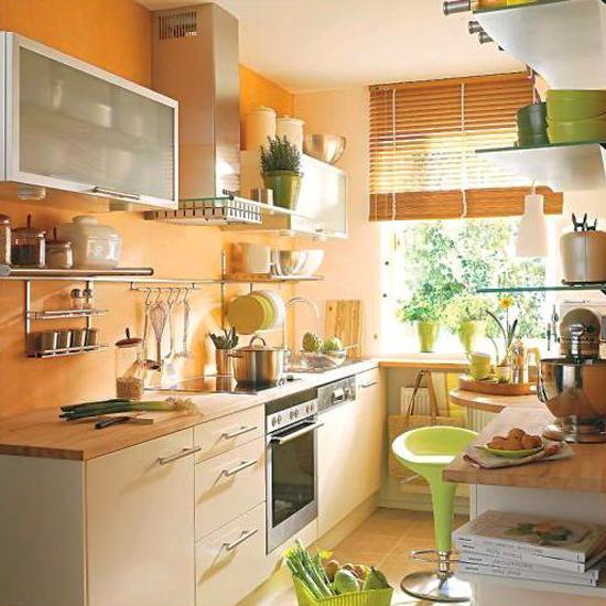 Orange Kitchen Colors, 20 Modern Kitchen Design and Decorating Ideas