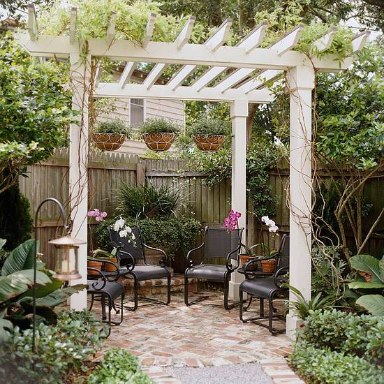 22 beautiful garden design ideas, wooden pergolas and