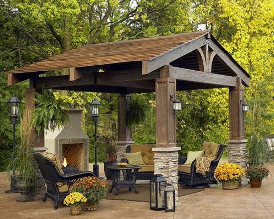 22 Beautiful Garden Design Ideas, Wooden Pergolas and ...