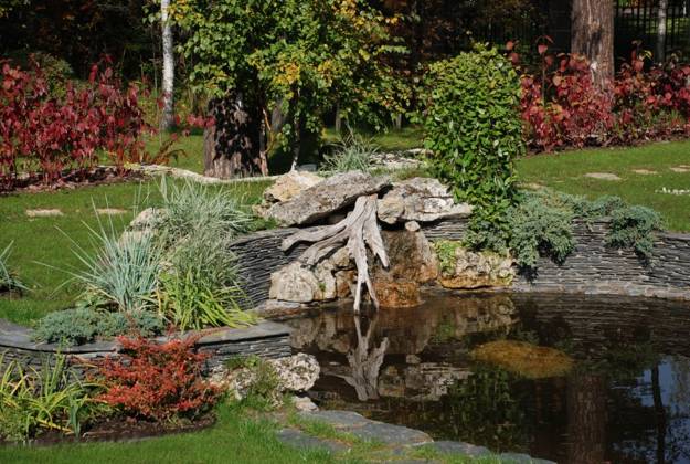 yard landscaping ideas, garden decorations recycling tree roots and stumps