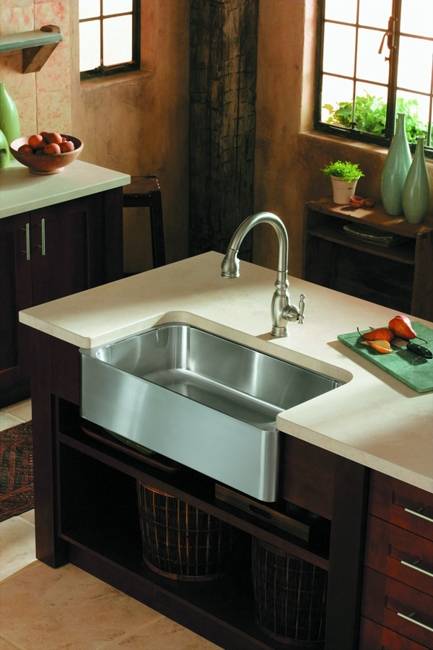 Stainless Steel Kitchen Sinks and Modern Faucets Stainless Steel Kitchen Sinks and Modern Faucets