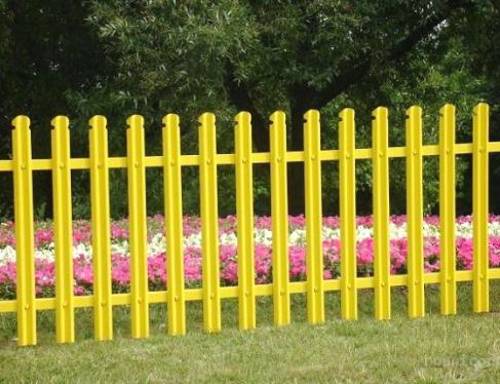 Colorful Painting Ideas for Fences Adding Bright Decorations to Yard