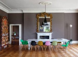 165 and 25 Eclectic Dining Room Design and Decorating Ideas, Matching