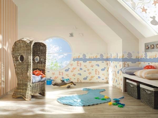 modern wallpaper for toddler rooms and kids room decorating ideas