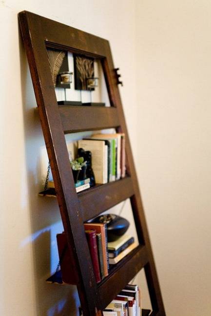 25 Ways to Reuse and Recycle Wood Doors for Shelving Units ...