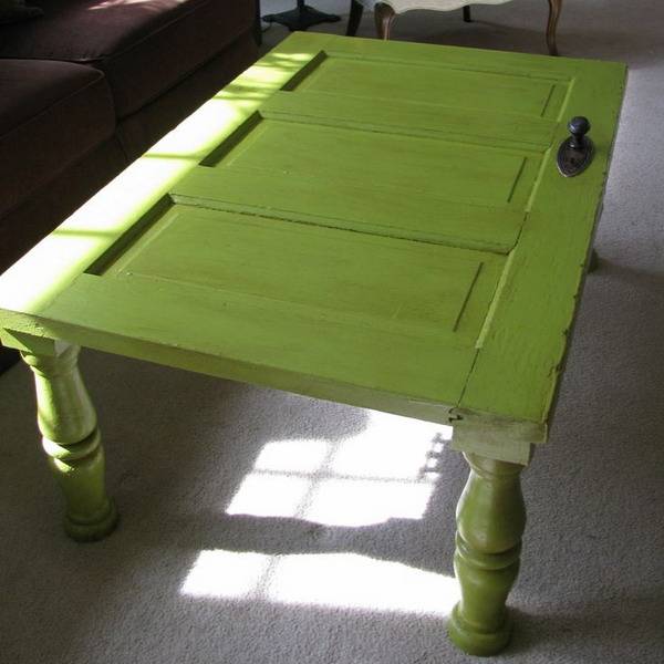Unique Vintage Furniture Recycling Wood Doors, 30 Modern Ideas