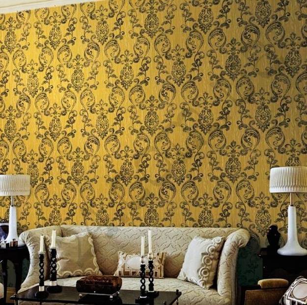 Super Modern Room Decorating Ideas with Retro Wallpapers
