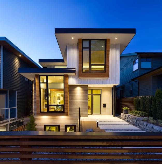 Ultra Green Modern House Design with Japanese Vibe in Ultra Green Modern House Design with Japanese Vibe in