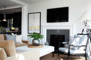 20 Black and White Living Room Designs Bringing Elegant Chic into