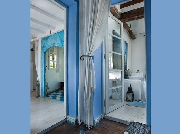 blue color, painting ideas, moroccan decor and home decorating in moroccan style