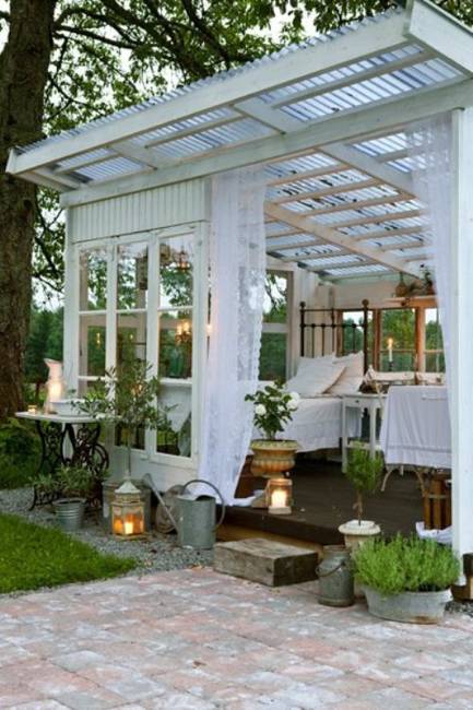 outdoor rooms and backyard ideas, outdoor bedroom decorating ideas