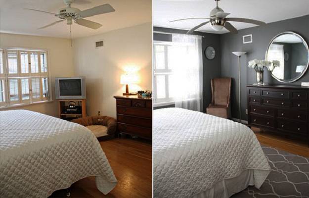 Small Repairs And Room Makeovers For Home Staging Before