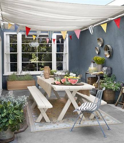 12 Simple Tips for Summer Party Table Setting and Outdoor  