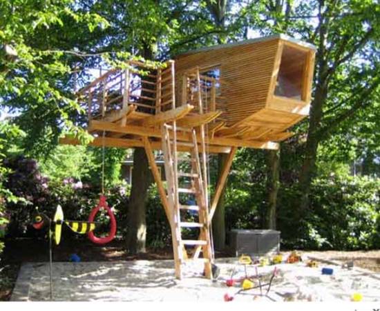 25 Tree House Designs for Kids, Backyard Ideas to Keep Children Active ...