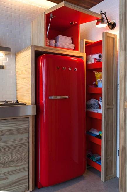 25 Colorful Fridge Ideas, Modern Kitchen Appliances in Retro Styles