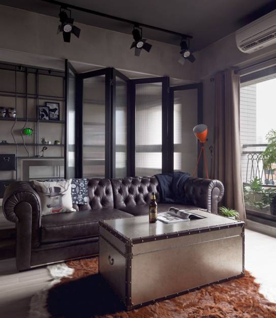 Classic Style Masculine Apartment By Homecult Interior Design