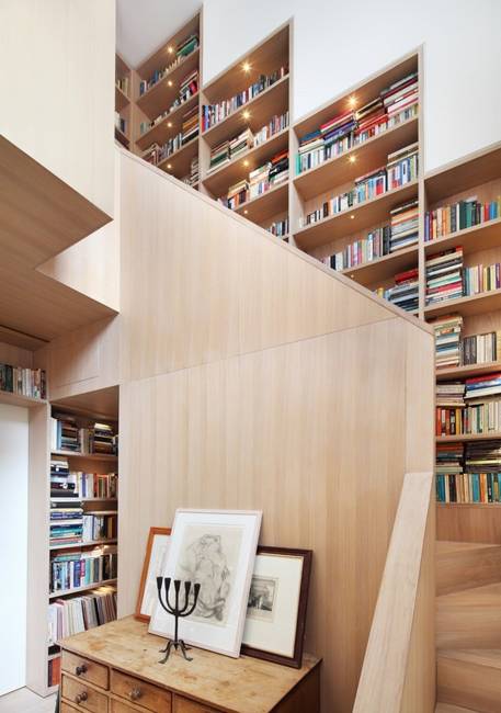 wall shelves for book storage and wall decoration