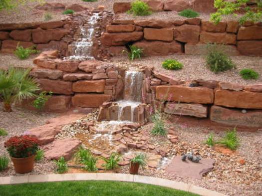 22 beautiful waterfalls for natural backyard and front