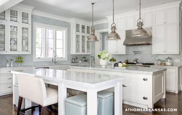 Decorating With Glass Cabinets Doors Brings Light Into Modern