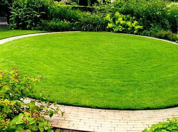 green lawns and bright yard landscaping ideas celebrating