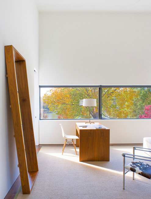 Large Windows Coloring Interior Design With Bright Displays Of Fall Leaves
