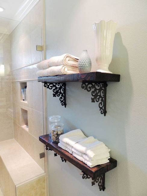 25 Modern Ideas for Small Bathroom Storage Spaces