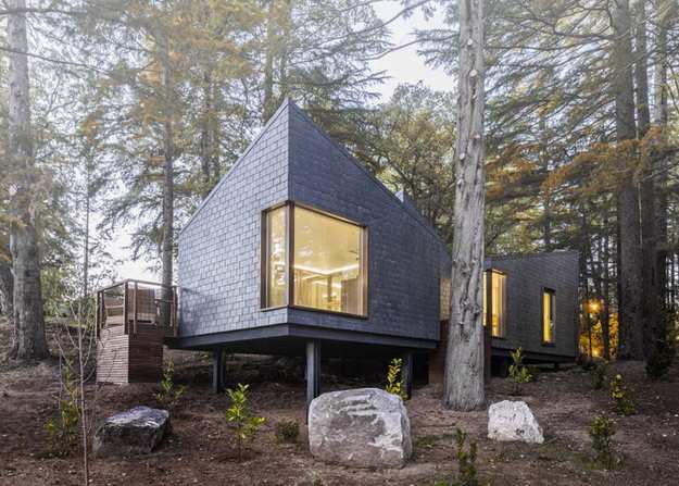 modern houses for downsizing