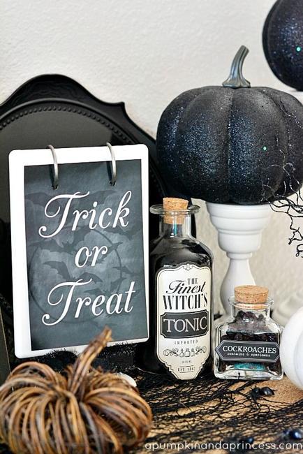 unique vintage decor ideas for halloween party