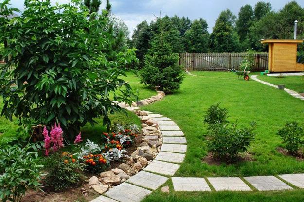 25 Yard Landscaping Ideas, Curvy Garden Path Designs to Feng Shui Homes on Feng Shui Landscaping Front Yard
 id=62281