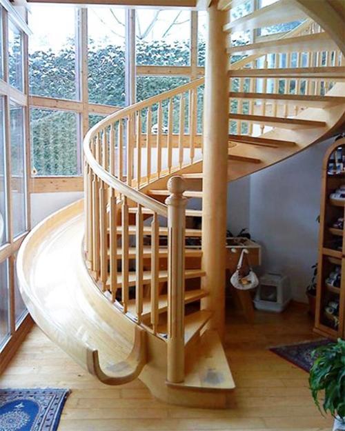 spiral stairs interior design ideas 9