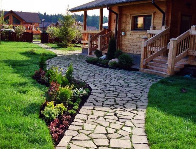 30 Stone Walkways and Garden Path Design Ideas