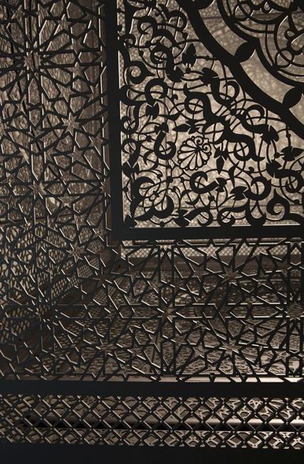 unique lighting design idea, wooden ceiling light