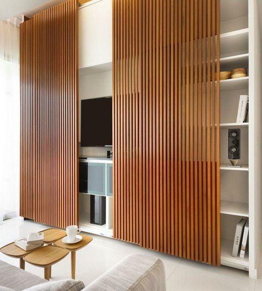 sliding doors and decorative wall panel designs for modern interior decorating