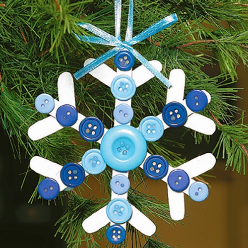 diy ornaments winter holiday decor