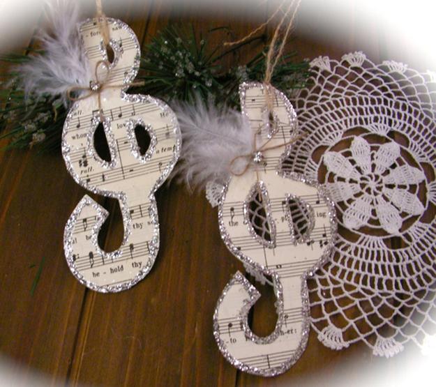 Recycling Paper For Eco Friendly Christmas Crafts And Handmade Christmas Tree Decorations
