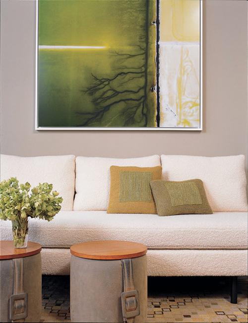 modern sofa for living room design or family room decorating