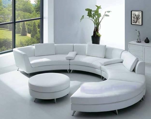 20 Modern Living Room Designs With Stylish Curved Sofas