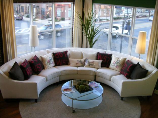 20 Modern Living Room Designs with Stylish Curved Sofas 20 Modern Living Room Designs with Stylish Curved Sofas