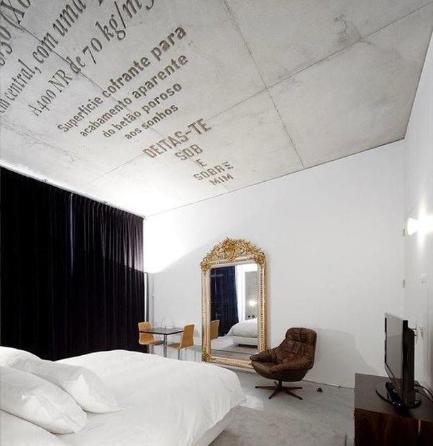modern interiors with unique ceiling decor