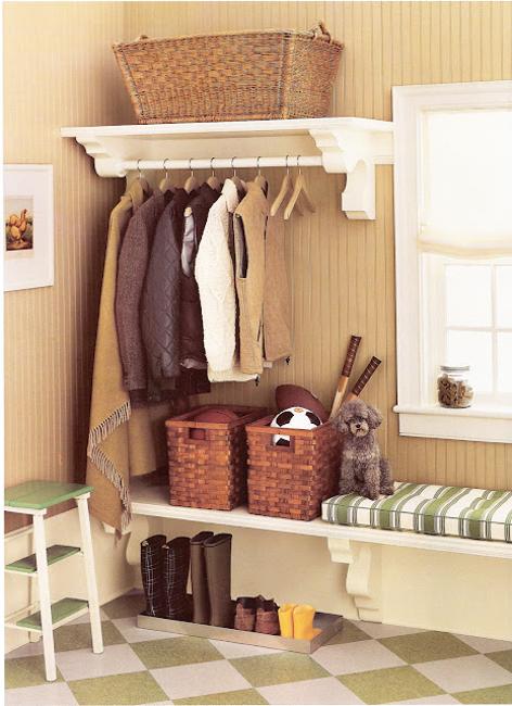 foyer decorating with entryway furniture and storage organization