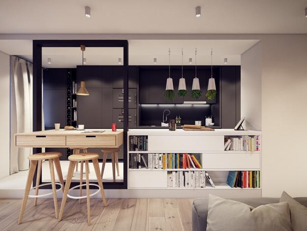 Space Saving Ideas For Decorating Small Apartments In 60s Style