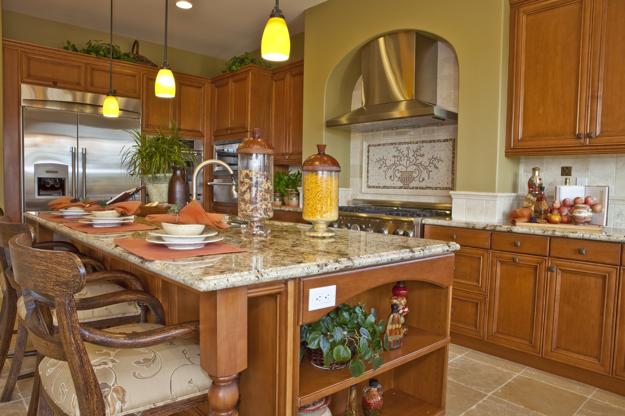 Custom Wood Kitchen Design Showing Off Beautiful Natural Material