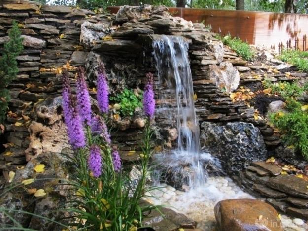 21 Waterfall Ideas To Add Tranquility To Rock Garden Design