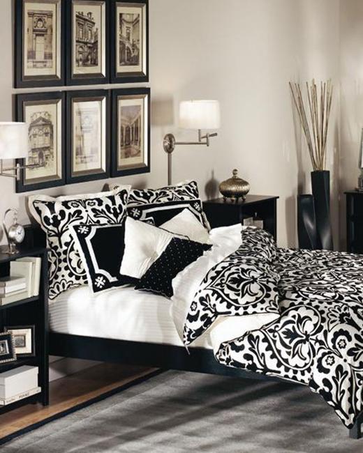 18 Stunning Black And White Bedroom Designs