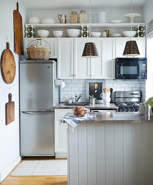 25 Space Saving Small Kitchens And Color Design Ideas For Small Spaces