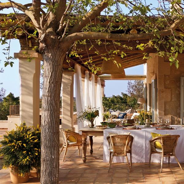 Classic Patio Ideas In Mediterranean Style