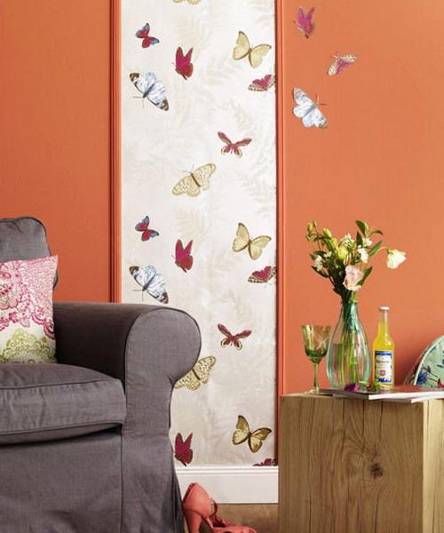 cheap ideas for spring decor, butterflies decorations, birds images and floral designs
